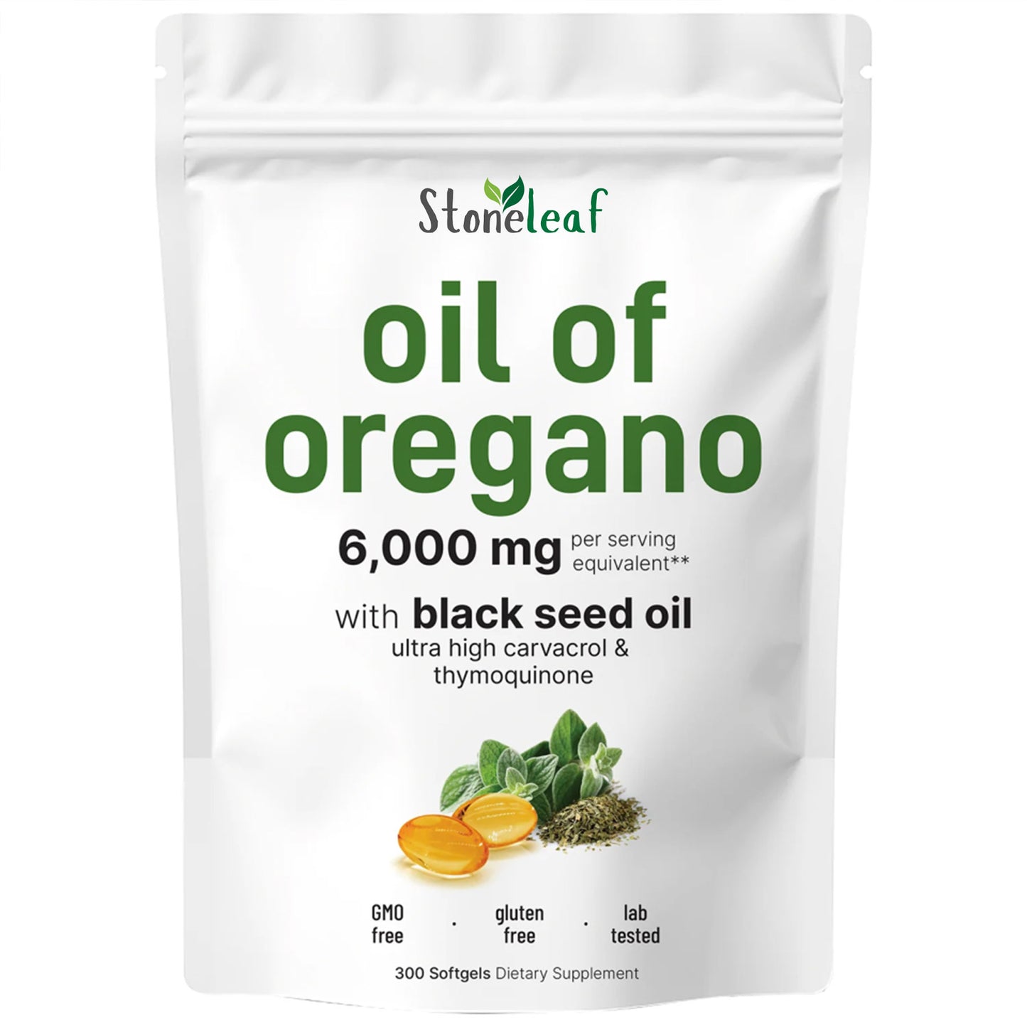 Stoneleaf Wellness Oregano Oil with Black Seed Oil
