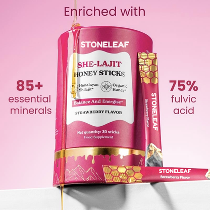 Women's SHE-LAJIT Multi-Mineral Honey Sticks